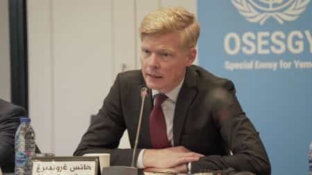 واشنطن: الوسيط الأممي يتلقى دعما امريكيا قويا لجهود انعاش السلام عشية جلسة لمجلس الامن حول الوضع في اليمن