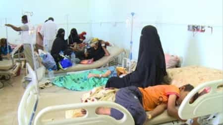اليمن: 2300 حالة إصابة بالكوليرا في صعدة منذ نوفمبر الماضي