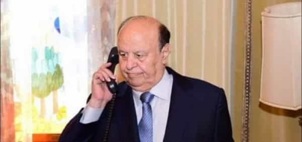 الرياض: الرئيس اليمني يشيد بصمود مارب ودور التحالف "في تحقيق الانتصارات"