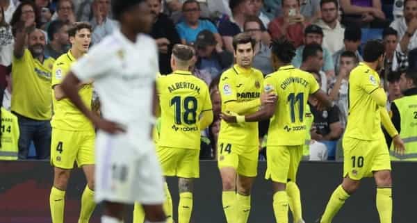 رياضة: ريال مدريد يسقط على أرضه أمام فياريال 2-3 ويبتعد عن سباق لقب الدوري الإسباني