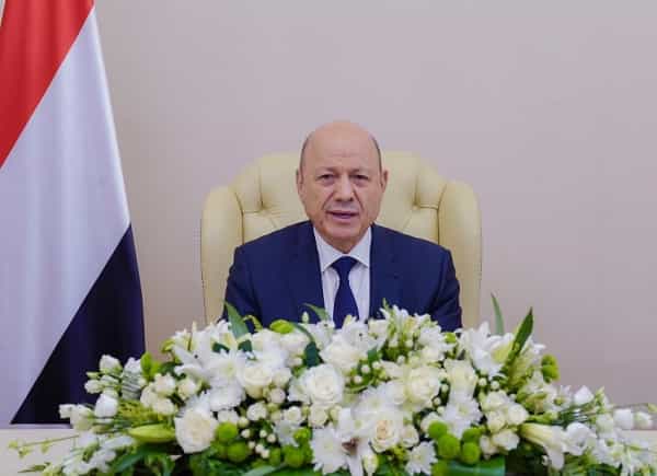 الرياض: الرئيس العليمي يجدد انفتاح حكومته على جهود السلام ويتعهد بالمضي في مسار الإصلاحات الشاملة