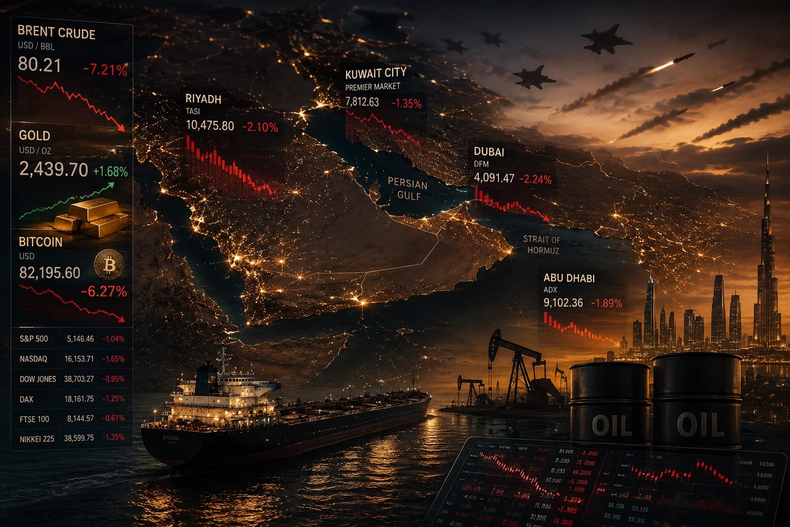 How the Iran-Israel Escalation Is Shaking Global and Regional Markets