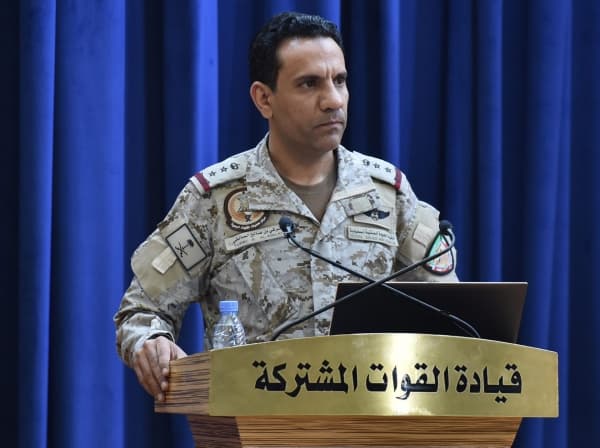 التحالف يرحب بالهدنة المعلنة في الداخل اليمني وعبر الحدود السعودية