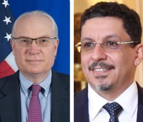 الحكومة اليمنية تطلب من واشنطن والاتحاد الاوروبي ممارسة أقصى الضغوط لالزام الحوثيين باحترام الهدنة