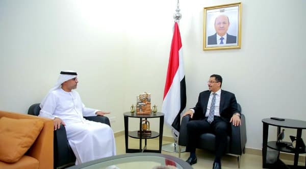 السفير الاماراتي يؤكد موقف بلاده الداعم لمرجعيات الحل السياسي ووحدة اليمن