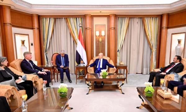 المبعوث الأممي يبحث  الخطوات نحو التوصل إلى اتفاق لوقف إطلاق النار في اليمن
