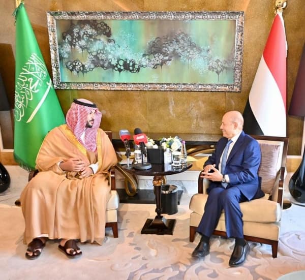 الرئيس العليمي يتلقى وعدا سعوديا بمسار سريع لتدفق التمويلات بدءا بمبلغ 600 مليون دولار