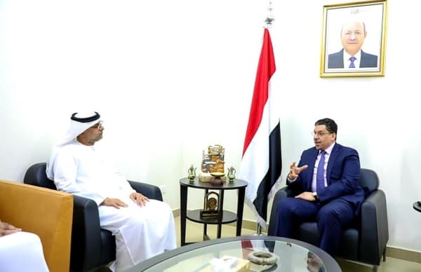 السفير الإماراتي يجدد التأكيد على موقف بلاده الثابت الى جانب وحدة اليمن وسلامة أراضيه